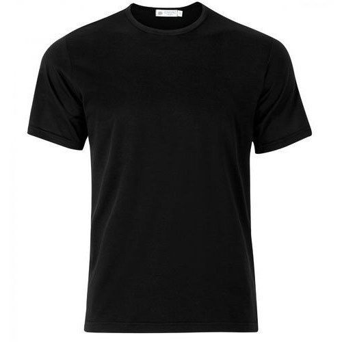Black Plain T-shirt - Explore Thane