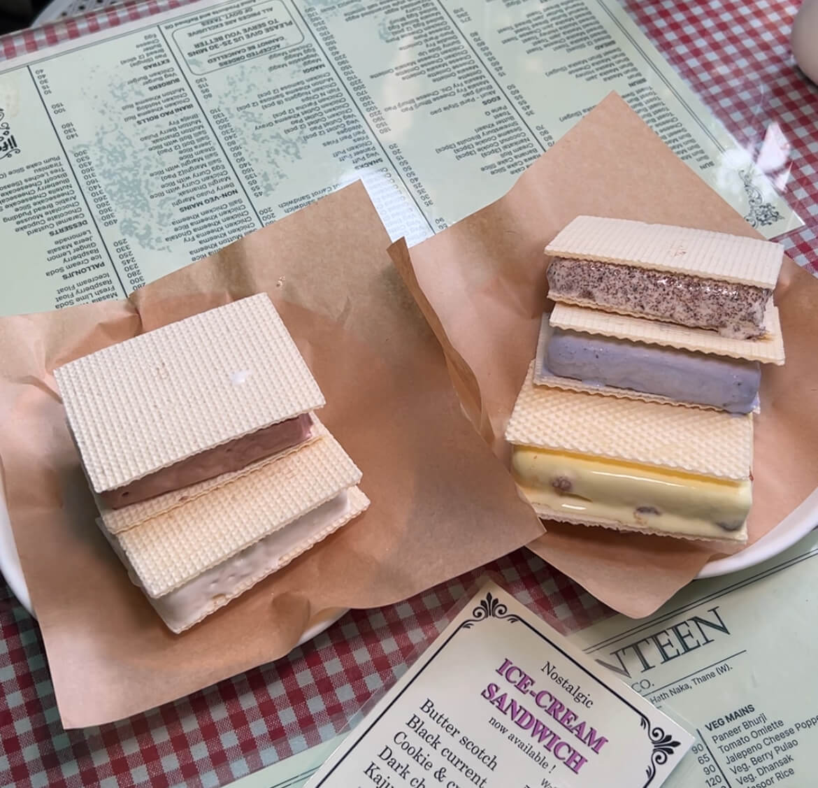 Irani Canteen in Thane Now Offers Delicious Ice Cream Sandwiches